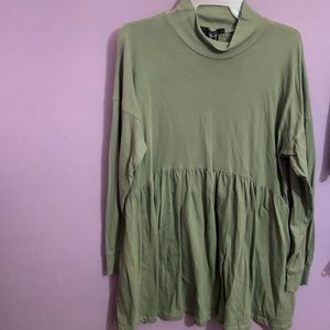 3 medium sized, long sleeved baby doll dresses for women(best fit small medium).